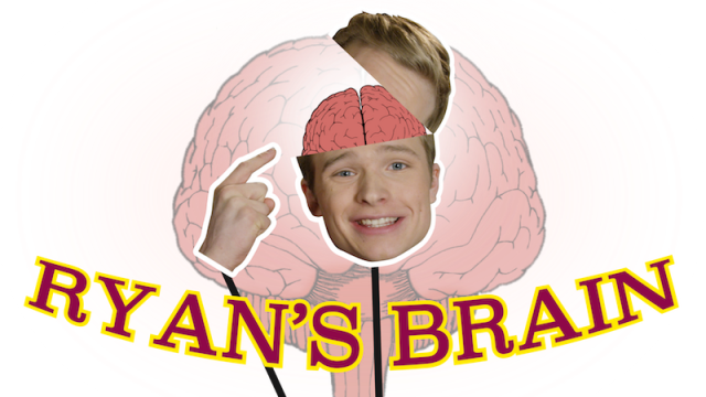ryan's brain logo and image of Ryan and his brain
