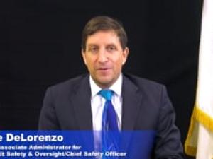 Joe DeLorenzo, Federal Transit Administration - OL's 50th Anniversary Message